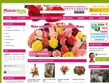 Tablet Screenshot of fleurs-dom.com
